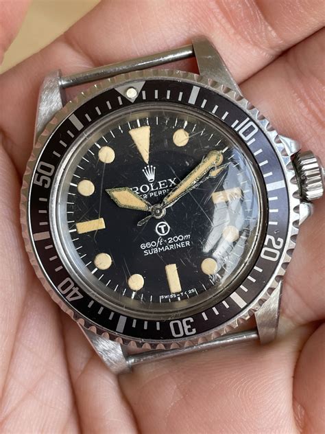 rolex 5517 dial|rolex milsub 5517 price.